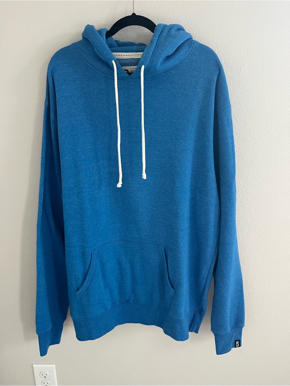 Roots of Fight Blue Pullover Hoodie Size 2XL